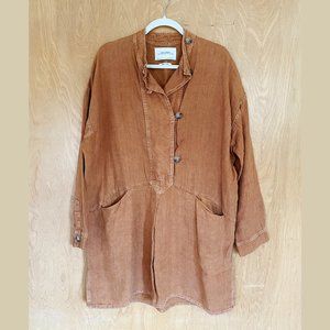 Zara premium denim collection Linen dress M